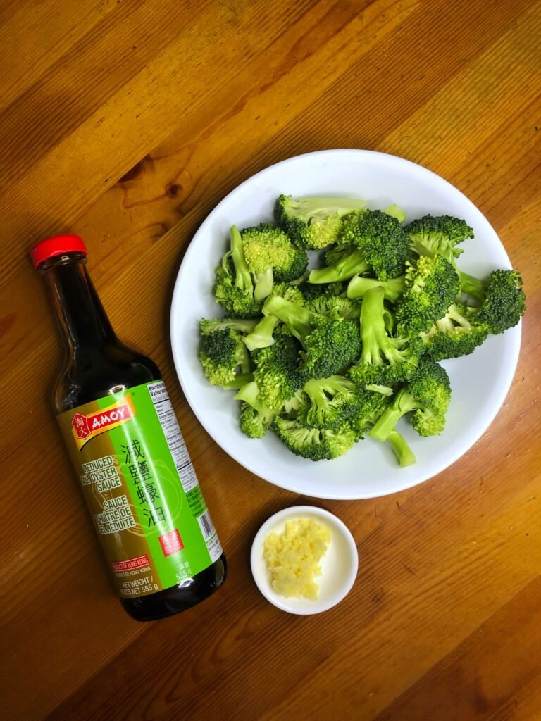 Broccoli With Oyster Sauce Ingredients
