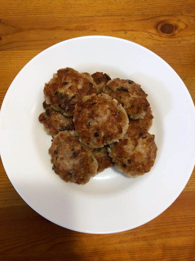 Lotus Root and Pork Patties