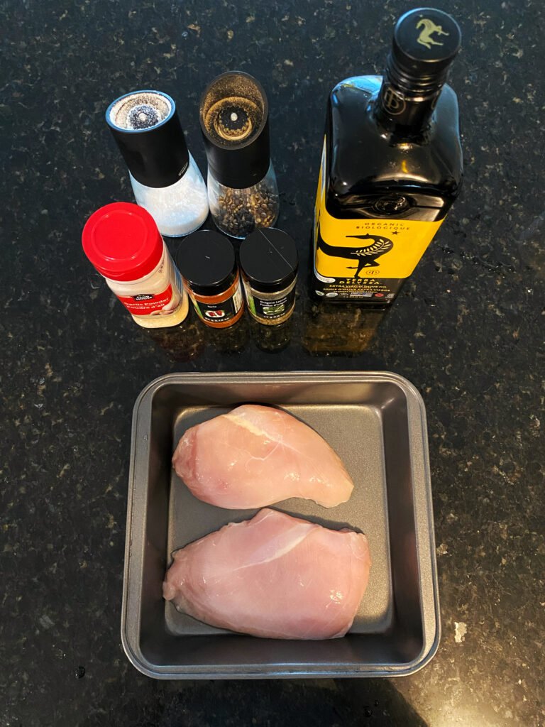 Baked Chicken Breast Cooking With