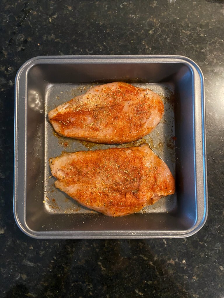 Baked Chicken Breast Cooking With